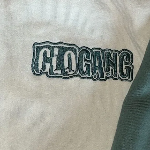 Glo Gang the Glorious Multi-Angle Grunge Full Zip Hoodie Sweatshirt Mens Medium - Picture 6 of 11